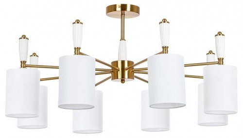 Потолочная люстра Arte Lamp Waverley A4102PL-8PB