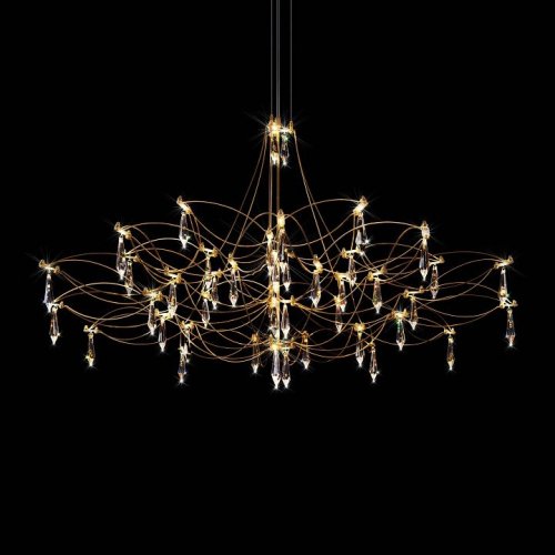 Подвесная люстра Loft it Mira 10590/1000 Gold Asfour