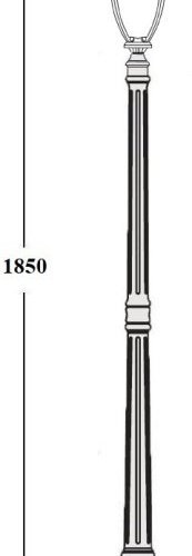 Наземный фонарь Oasis Light VERONA 86208 Bl