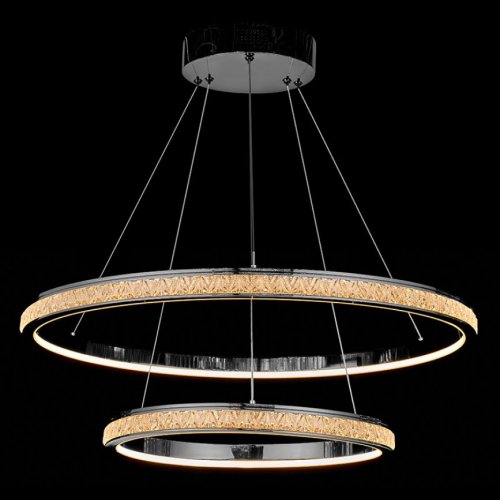 Подвесная люстра Aida LE7707/800-2K Black Chrome