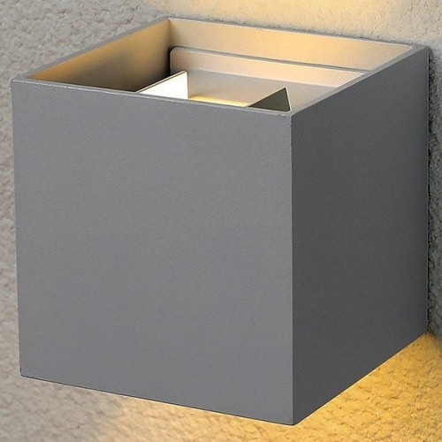 Уличный настенный светодиодный светильник Elektrostandard 1548 Techno LED Winner серый 4690389106262