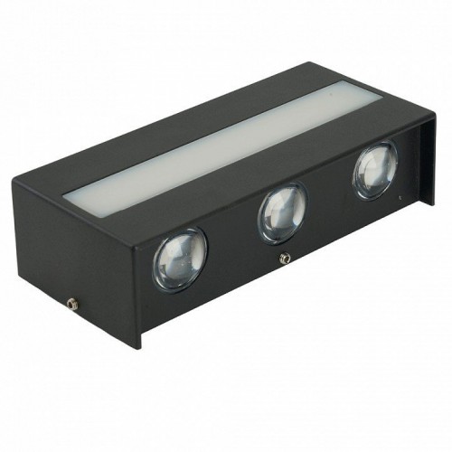 Светильник уличный светодиодный Feron DH902, 12W, 950Lm, 4000K, черный Светильник уличный светодиодный Feron DH902, 12W, 950Lm, 4000K, черный