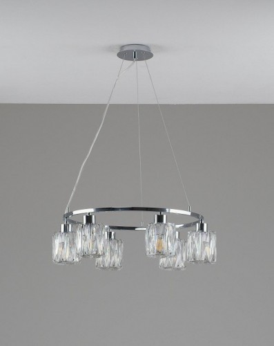 Подвесная люстра Moderli Prismique V11707-6P