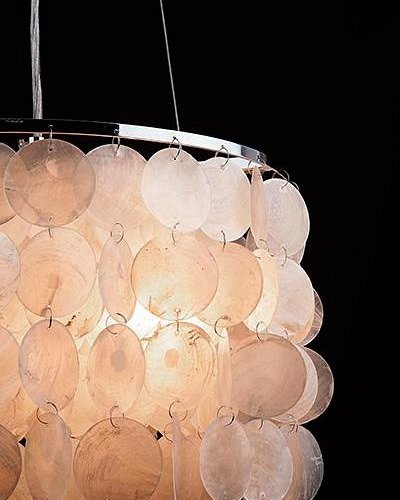 Подвесная люстра Eurosvet 60005/3 хром/перламутр Подвесная люстра Eurosvet 60005/3 хром/перламутр