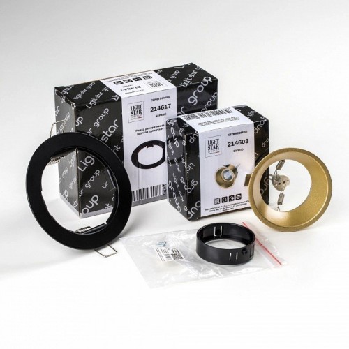 Встраиваемый светильник Lightstar Domino D61703BMOD Встраиваемый светильник Lightstar Domino D61703BMOD