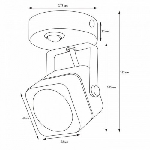 Бра Fametto Sotto UL-00009424