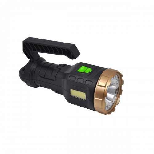 Ручной светодиодный фонарь Gauss аккумуляторный 185х106 250 лм GF209 Ручной светодиодный фонарь Gauss аккумуляторный 185х106 250 лм GF209