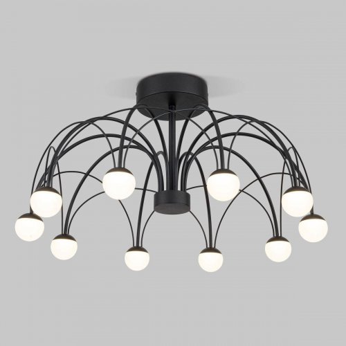 Потолочная светодиодная люстра Eurosvet Ragno 90035/10 LED черный