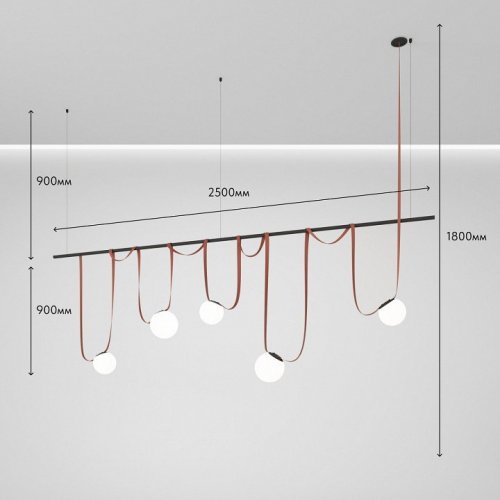 Трековая система в сборе Denkirs Belty SET DK55SET08-01-BR