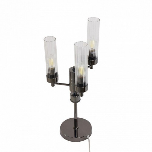 Настольная лампа декоративная AM-Group INDIGO INDIGO TL3 PEARL BLACK