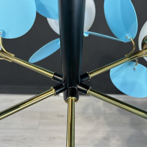 Потолочная люстра ImperiumLoft matisse-blue01