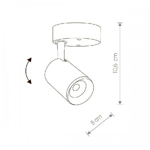 Светодиодный спот Nowodvorski Iris Led 8993