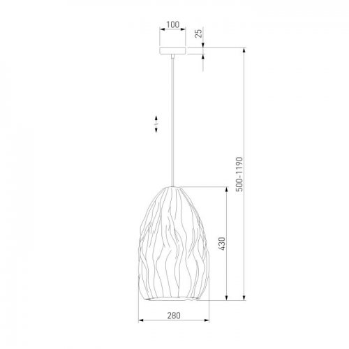 Подвесной светильник Eurosvet Sinki 30186/1 бежевый