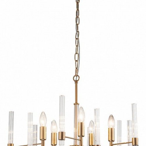 Подвесная люстра Indigo Favara 11040/5P Brass