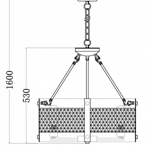 Подвесная люстра Freya Vittoria FR4561-PL-05-B