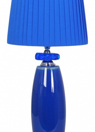 Настольная лампа декоративная Manne Lilie TL.7815-1BLUE Настольная лампа декоративная Manne Lilie TL.7815-1BLUE