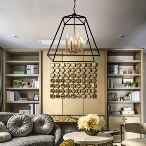 Подвесная люстра DeLight Collection Cage BRCH9034