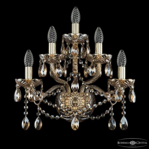 Бра Bohemia Ivele Crystal 1413 1413B/2+2+1/165 G M721