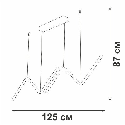 Подвесной светильник  V4691DT-1/2S