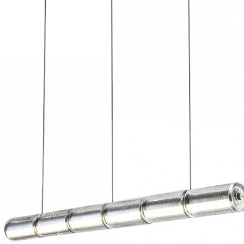 Подвесной светильник DeLight Collection 8086L 8086L/1200 silver/clear