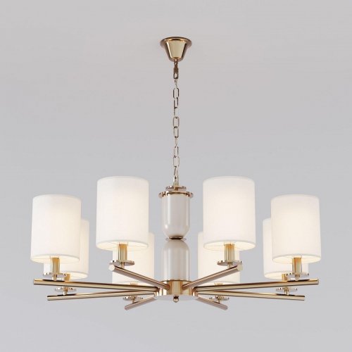 Подвесная люстра Eurosvet Caprera 60146/8 латунь Подвесная люстра Eurosvet Caprera 60146/8 латунь
