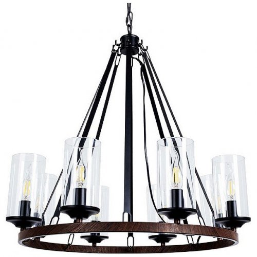 Подвесная люстра Arte Lamp Dalim A7014SP-8BK