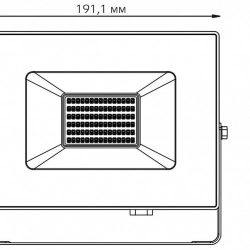 Прожектор светодиодный Gauss Elementary 50W 613100650