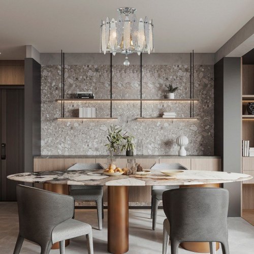 Потолочная люстра Arte Milano Sorrento-3309 373309/5/80/380 CR