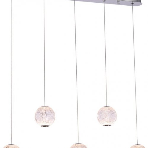 Подвесной светильник DeLight Collection Elliot Diamante MD20001012-5B chrome Подвесной светильник DeLight Collection Elliot Diamante MD20001012-5B chrome