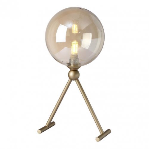 Настольная лампа Crystal Lux Francisca LG1 Gold/Cognac Настольная лампа Crystal Lux Francisca LG1 Gold/Cognac