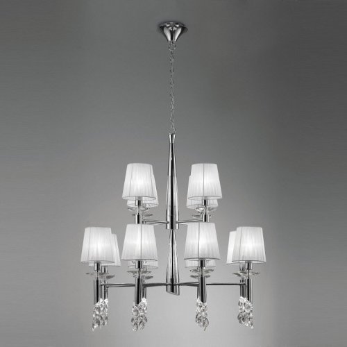 Подвесная люстра Mantra Tiffany Chrome 3850