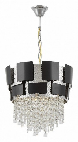 Подвесной светильник Lumina Deco Lumina Deco Kruvia LDP 7045-400 BK+CHR