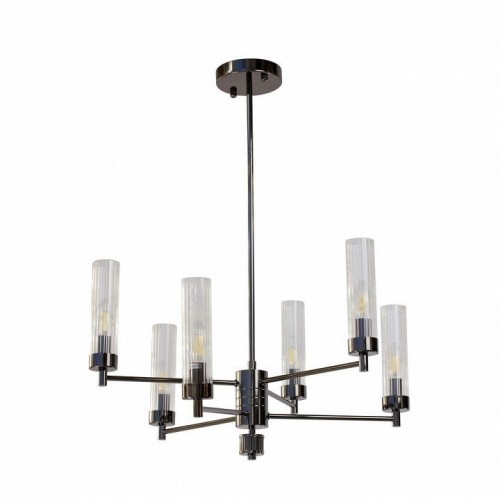 Люстра на штанге AM-Group INDIGO INDIGO SP6 PEARL BLACK