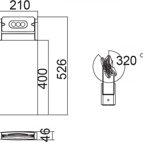 Наземный фонарь Oasis Light LEDSPOT W6146S-1-526 CB