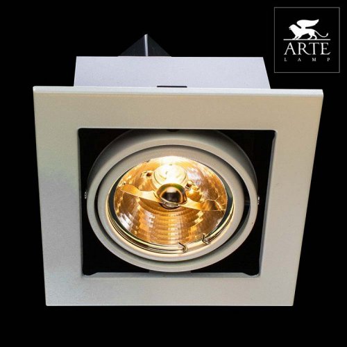 Точечный встраиваемый светильник Arte Lamp Cardani A5930PL-1WH