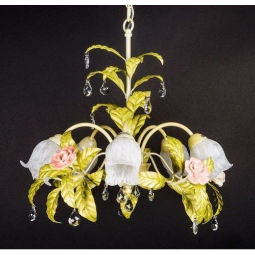 Подвесная люстра Abrasax L.6502-5CREAM Подвесная люстра Abrasax L.6502-5CREAM