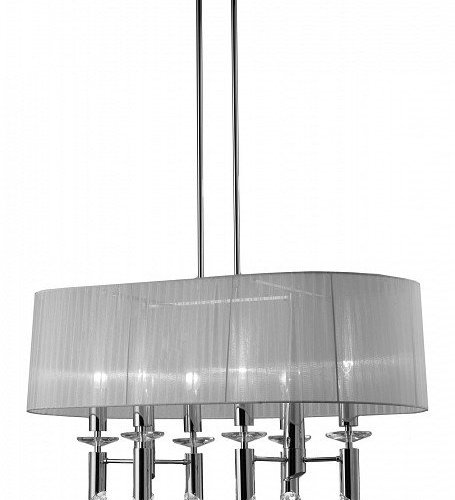 Подвесная люстра Mantra Tiffany Chrome 3853