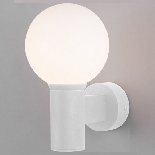 Уличный настенный светильник Elektrostandard Sfera 35126/D белый a060123 4690389186073