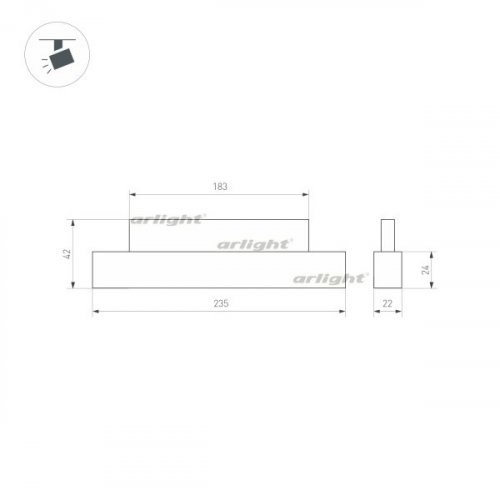 Трековый светильник Arlight 0 33829