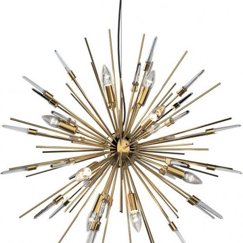 Подвесная люстра DeLight Collection Boivin MD2094-12A gold/clear crystal Подвесная люстра DeLight Collection Boivin MD2094-12A gold/clear crystal