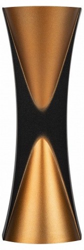 Накладной светильник Эра WL43 BK+GD Б0054422