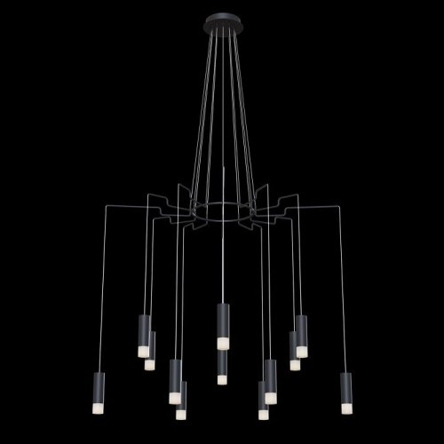 Подвесная люстра Maytoni Technical Mod035 MOD035PL-12B Подвесная люстра Maytoni Technical Mod035 MOD035PL-12B