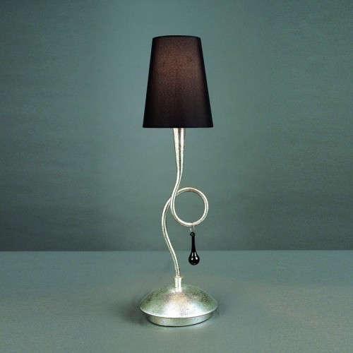 Настольная лампа Mantra Paola Silver Painting 3535 Настольная лампа Mantra Paola Silver Painting 3535