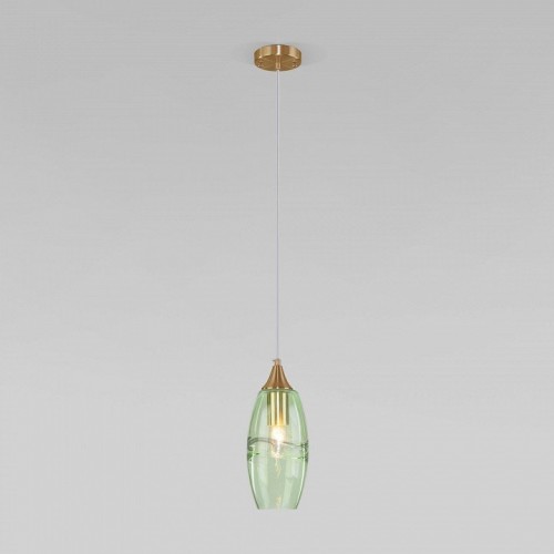 Подвесной светильник Eurosvet Lotus 50222/1 зеленый