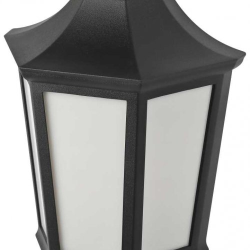 Садово-парковый светильник ЭРА «Ника» НБУ 06-60-003 60Вт черный белое основание матовый Б0061158