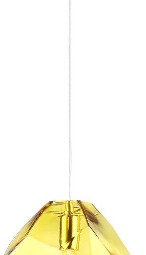 Подвесной светильник Crystal Lux NUESTRO SP1 GOLD/AMBER