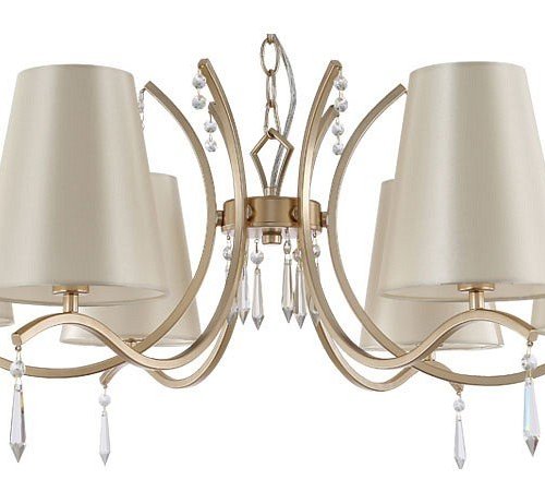 Подвесная люстра Crystal Lux Renata SP6 Gold