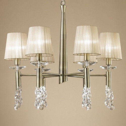 Подвесная люстра Mantra Tiffany Antique Brass 3871