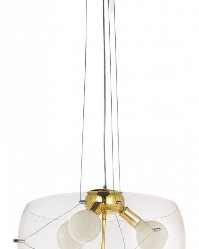 Подвесная люстра Lumina Deco Globo LDP 6018-500 PR+F.GD