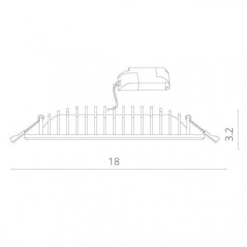Точечный светильник Arte Lamp Canopo A7247PL-2WH